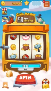 coin master ui gameplay