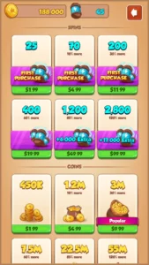 coin master shop